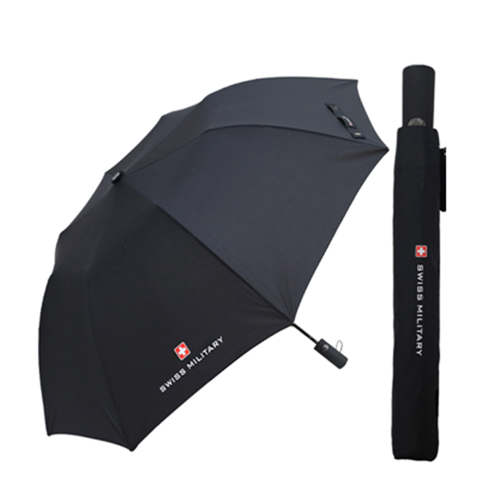 [스위스밀리터리] 2단 자동 무지 우산