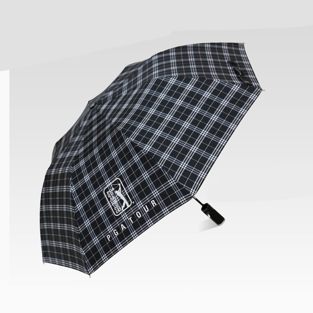[PGA] 2단 자동 선염 체크 우산