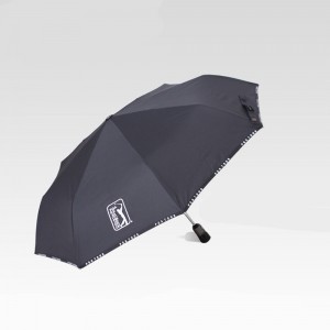 [PGA] 3단 로고 바이어스 완전자동 우산