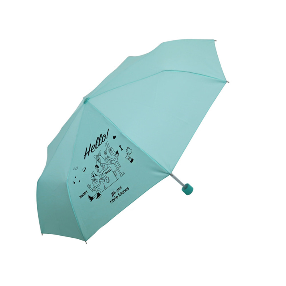 [나를프렌즈] 3단 수동 우산 민트
